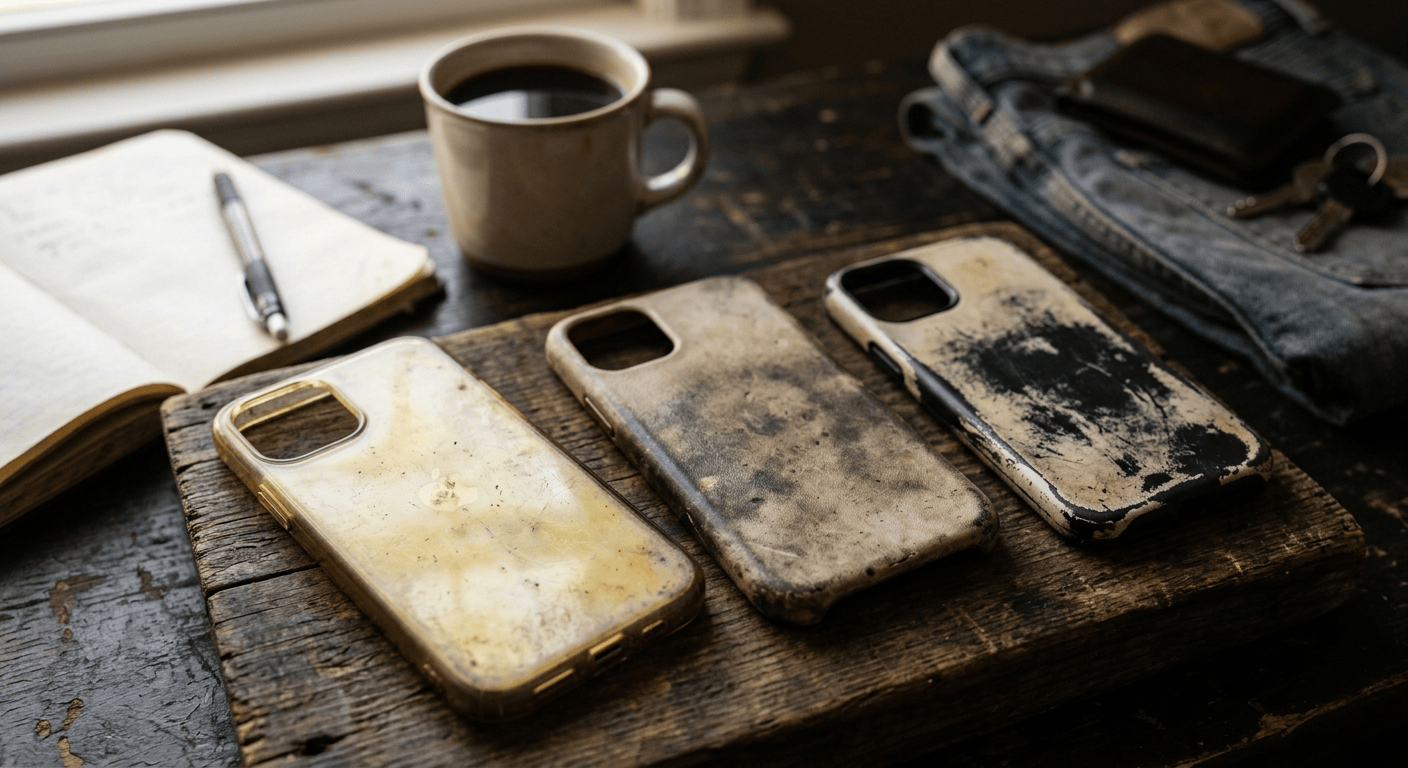 دلایل سیاه شدن قاب گوشی