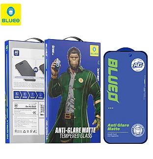 گلس ، محافظ صفحه بلو مات ضد انعکاس نور Blueo Full Cover Anti Glare Matte Glass Anti Static Samsung