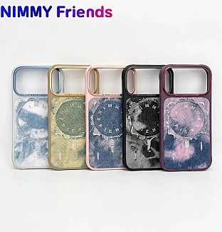 قاب نیمی Nimmy Magnetic Denim Fashion Series آیفون سری 17 & 18