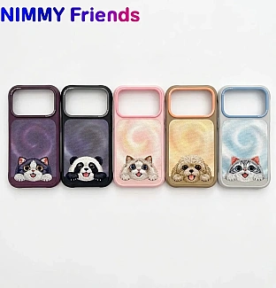 قاب نیمی Nimmy Magnetic Floppy Big Eyes Series آیفون سری 17 & 18